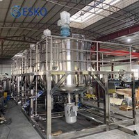 Cuve de mélange électrique ESKO 500L pour le mélange de détergents, shampoings, crèmes, lotions et matériaux à haute viscosité