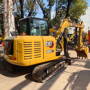 Excavadora de cadenas CAT 306E2 usada en buen estado, original de Japón, en stock para construcción y movimiento de tierras. - Product Image 3