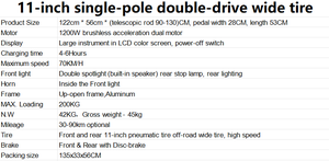 Scooter Eléctrico Plegable de Tres Ruedas de Segunda Mano para Adultos con Discapacidad, Autonomía de 30-90 km, Velocidad de 70 km/h - Product Image 2