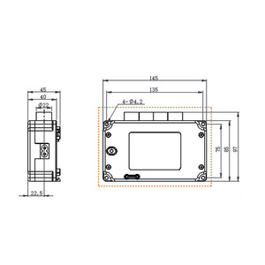 IP54 Medical Bed <span class=keywords><strong>Control</strong></span> Unit mit 4-Port-Motorsteuerungen mit AC/DC-Konvertierung - Product Image 6