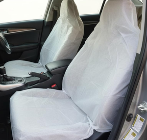 Cubierta de Asiento Desechable de Plástico para Mantenimiento General del Automóvil, Cubierta de Palanca de Cambios, Tapete de Papel para Piso de Automóvil - Product Image 2