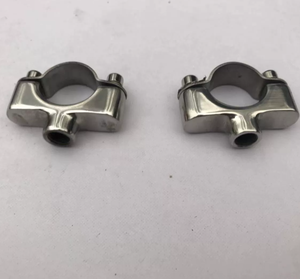 Repuestos de Moto, Soporte de Espejo Retrovisor de Acero Inoxidable para Motocicletas con Sidecar CJK750 24HP 32HP, Base de Montaje para Espejo Retrovisor - Product Image 4