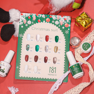 Kit de manicura con logo de marca, esmalte de gel uv para Navidad, precio de fábrica, salón de uñas, <span class=keywords><strong>2022</strong></span> - Product Image 3