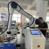 Kit de bras robotique collaboratif pour la préhension et le placement, palettiseur, charge utile de 30 kg à 50 kg, cobot à 6 axes pour la manutention flexible, l'empilage et la palettisation
