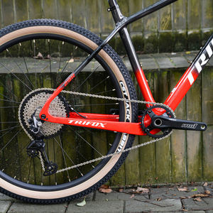 Bicicleta de Montaña con Cuadro de Fibra de Carbono y Horquilla de Suspensión de 12 Velocidades, Ruedas de <span class=keywords><strong>29</strong></span> Pulgadas, Frenos de Disco Hidráulicos, Todoterreno, para Ciclismo al Aire Libre para Adultos - Product Image 3