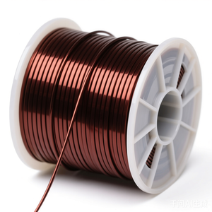 Fil rond massif en aluminium cuivré émaillé isolé Greenshine ECCA 20 AWG <span class=keywords><strong>0</strong></span>,8 mm pour bobines/rouleaux, tension nominale 450 V/220 V - Product Image 2