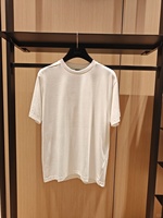 Camiseta de Hombre 2026, Nueva, de Alta Calidad, Verano, Transpirable, Cuello Redondo, Cómoda, Informal, Lisa, Absorbe la Humedad, Estilo Vintage