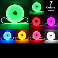 Ruban LED Néon Flexible 0613 SMD 2835 Étanche pour Enseignes Extérieures, Câble Lumineux 12V, Tubes Souples en Silicone