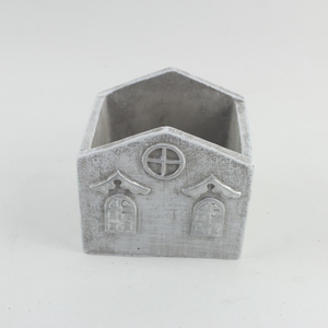 Macetas <span class=keywords><strong>de</strong></span> Cemento para Plantas, Diseño <span class=keywords><strong>de</strong></span> Fábrica, Color Gris, Macetas <span class=keywords><strong>de</strong></span> Hormigón Atemporales para Semillas, Flores, Jardín, Patio y Suelo - Product Image 3