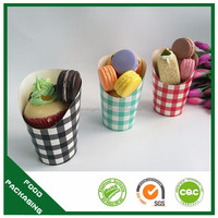 Gobelet en papier kraft pour gaufres à bulles de 12 oz avec logo personnalisé