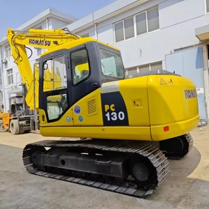 Excavatrice de construction d'origine importée, Komatsu PC130 de 13 tonnes, excavatrice hydraulique sur chenilles - Product Image 1