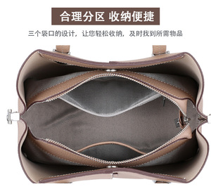 Bolso de Mano de Cuero Genuino Personalizado para Mujer, Bolso Bandolera, Bolso Mensajero, Bolsos de Mano para Damas - Product Image 2