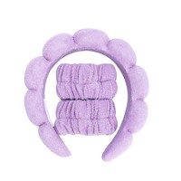 Bandeau en éponge Gmagic, bandeau à strass tendance, couleur dégradée, accessoires de cheveux multifonctionnels pour femmes, usage quotidien