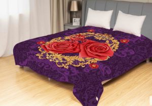 Tùy chỉnh thoải mái raschel chăn Fluffy nhà bộ đồ giường chồn chăn giường đặt <span class=keywords><strong>Comforter</strong></span> cho quốc gia Arabic - Product Image 5