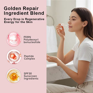 Suero Iluminador con Vitamina C y Mezcla de Ingredientes Reparadores Dorados, con Niacinamida y Péptidos para el Cuidado de la Piel - Product Image 2