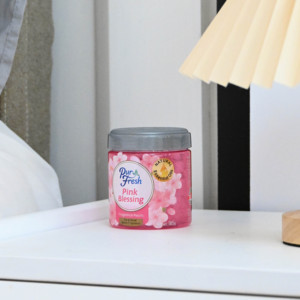 น้ำหอมปรับอากาศสีชมพู185กรัมพร้อมลูกปัดกลิ่นหอมสำหรับบ้านห้องนอนสำนักงานและโรงแรม - Product Image 1