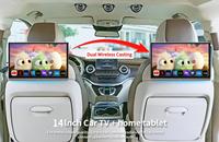 Monitor de reposacabezas de coche Android de 11,6 pulgadas, sistema de entretenimiento de asiento trasero Universal para HDMI para colocación de salpicadero de niños, 1 año de RAM
