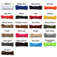 Lacets de bottes de sport pour enfants en plastique polyester robuste personnalisé imprimé paire de lacets pour la randonnée en plein air et l'escalade paquet en vrac