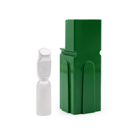 Connecteur d'alimentation pour batterie au lithium monopolaire 120A 600V, prise mâle/femelle en cuivre pour batterie de chariot élévateur, 1 broche