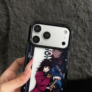 OEM Custom Acrylic Cartoon Anime Demon Slayer <b>Shockproof</b> Anti-Fingerprint UV Painted Phone <b>Case</b> for <b>11</b>-17 Pro Max - Product Image 3