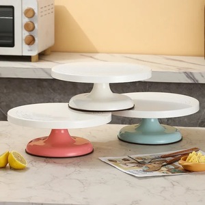 แท่นหมุนเค้กปรับระดับได้ตามหลักสรีรศาสตร์ สำหรับการแต่งดอกไม้ด้วยหัวบีบอย่างแม่นยำ และงานตกแต่งเค้ก<span class=keywords><strong>งาน</strong></span>แต่ง<span class=keywords><strong>งาน</strong></span>ระดับมืออาชีพ - Product Image 2