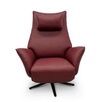 Canapé simple en cuir véritable Fauteuil électrique de loisirs pour chambre à coucher Salon multifonctionnel Salon paresseux