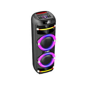<span class=keywords><strong>Comprar</strong></span> 80W doble 8 pulgadas sistema <span class=keywords><strong>de</strong></span> sonido <span class=keywords><strong>de</strong></span> alta calidad reproductores <span class=keywords><strong>de</strong></span> música portátiles altavoces inalámbricos Bt Studio Monitor altavoces Woofer - Product Image 2