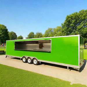 Remolque de Comida Móvil Verde de 6 Ruedas, Vehículo Comercial de Comida Rápida, Catering, Eventos al Aire Libre, Negocio de Comida Callejera, Equipado - Product Image 6