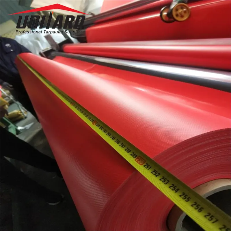 1000D 23*23 750g/m² Hochleistungs-Acryl lack PVC-Beschichtung Leinwand Plane LKW Vinyl Planen
