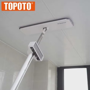 TOPOTO-Vadrouille légère à vapeur, manche en acier inoxydable, manche en acier inoxydable, <span class=keywords><strong>utilisation</strong></span> au sol, tête de vadrouille - Product Image 5