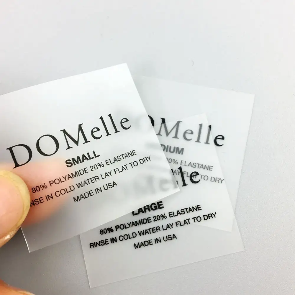 Etikettenlos innenanbinden auf Etiketten DTF-Aufkleber für Nacken aufkleber Shirt-Patches Größe Etiketten Waschetiketten für Kleidung