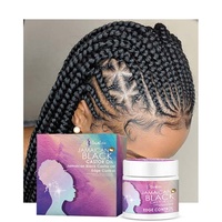 Cire coiffante pour cheveux Private Label Jamaica Castrol Oil Juicy Peach Edge Control Edge Jam sans résidus