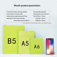 Alimentation stationnaire Conception personnalisée Planificateur hebdomadaire personnalisé Carnet A4 personnalisé Premium