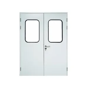 Porta <span class=keywords><strong>a</strong></span> Battente <span class=keywords><strong>a</strong></span> Doppia Anta Manuale Personalizzabile in Colori, con o Senza Uguaglianza delle Dimensioni, per Camera Bianca - Product Image 1