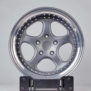 Bku ล้ออัลลอยปลอมแปลง5X114.3 5ชิ้นล้ออัลลอยด์ล้ออัลลอยด์ H แบบกำหนดเองสำหรับ Nissan Nismo GTR 350Z 370Z 400Z Silvia
