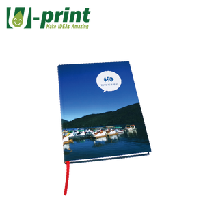 Cahier d'exercices d'impression personnalisé Cahier de revue à couverture souple avec certificat du Forest Stewardship Council - Product Image 2