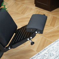 Chaise de barbier ergonomique hydraulique moderne Jincheng, rotation à 360 degrés, hauteur réglable, portable, en cuir PU, pour utilisation en salon de coiffure