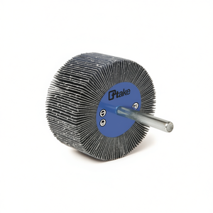 Ttake Abrasive Cloth Flap <b>Wheel</b> 50x30 Mm With 6 Mm Shaft For Metal <b>Grinding</b> - Product Image 2