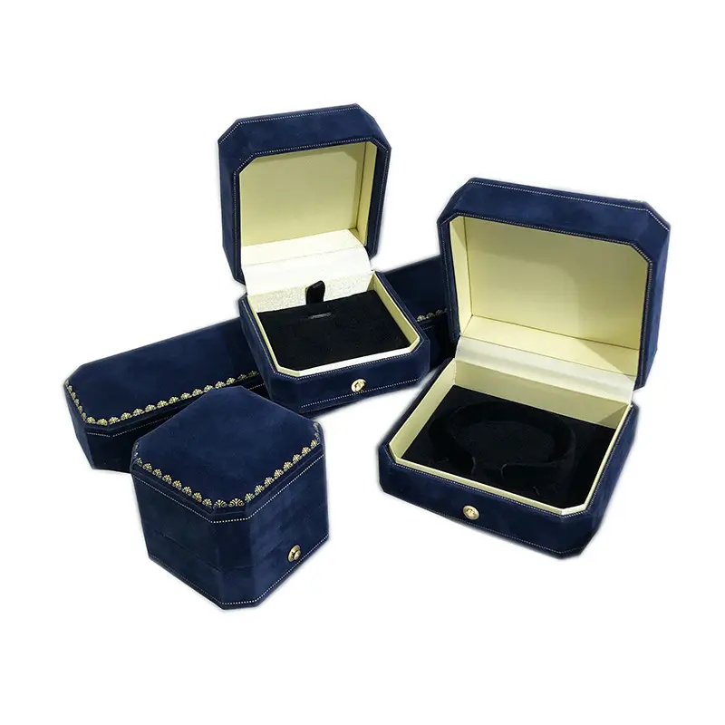 Custom Logo Wholesale Gift Set Ring Necklace Jewelry Packaging Jewellery Box For Jewels