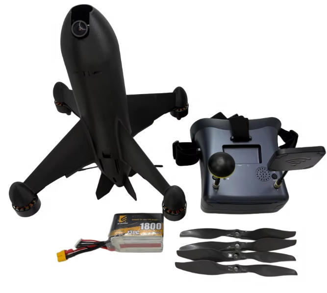 High Speed Rocket FPV Drones AI Vision Cube Camera Kit Brushless Motor 4K Lock Tracking 350km/h 5/7/10 Inch FPV Drone