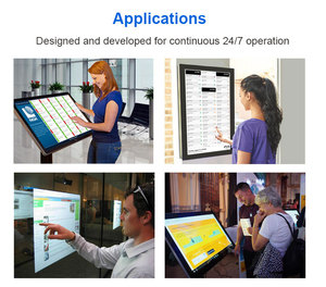 <b>Cheap</b> Price 43 Inch Lcd TV Capacitive Wall Mount Smart Board Interactive Display All in One PC Touch Screen Monitor - Product Image 2
