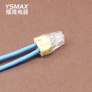 Bloque de terminales de conexión rápida Yaosheng de 2,5 mm² con 2 orificios, retardante de llama, para fuente de alimentación, inserción recta - Product Image 4