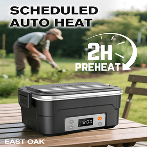 Cross-Border Rechargeable Portable Smart Electric <b>Heating</b> Wireless <b>Lunch</b> <b>Box</b> for Office Workers No Electricity Needed-Water - Product Image 2