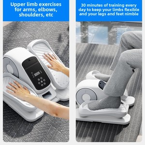 Mini <span class=keywords><strong>Elliptique</strong></span> Multifonctionnel Silencieux pour la Maison, Entraînement de Rééducation, Appareil de Fitness Électrique pour les Jambes - Product Image 4