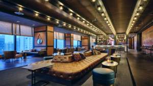 Modern Solid Wood Restaurant Lounge Furniture for Bars Night Clubs Hotels & Outdoor Use-Customizable Commercial Dining <b>Seating</b> - Product Image 4