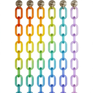 Mejor Escultura de Cadena de Eslabones de Resina Vintage Hecha a Mano, Decoración Artística Colorida para el Hogar, Artesanía de Fundición de Forma Irregular Única - Product Image 3