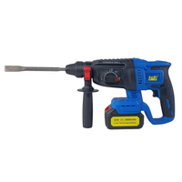 Perceuse à percussion sans fil Kaqi Tools DP-721026 de qualité industrielle 21V, marteau perforateur rotatif sans balais, batterie au lithium, trois fonctions
