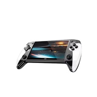 Console de jeu portable X9 de 5,5 pouces avec écran HD de 1500 mAh, console de jeu vidéo rétro portable avec jeux intégrés