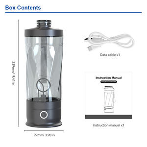 B2B exclusivo, recargable, potente mezclador de proteínas, funcionamiento ultrasilencioso, IPX7 resistente al agua; perfecto <span class=keywords><strong>para</strong></span> entusiastas del gimnasio - Product Image 5