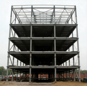 Bâtiment de bureaux <span class=keywords><strong>en</strong></span> structure métallique, bâtiment multi-étages, design moderne - Product Image 4